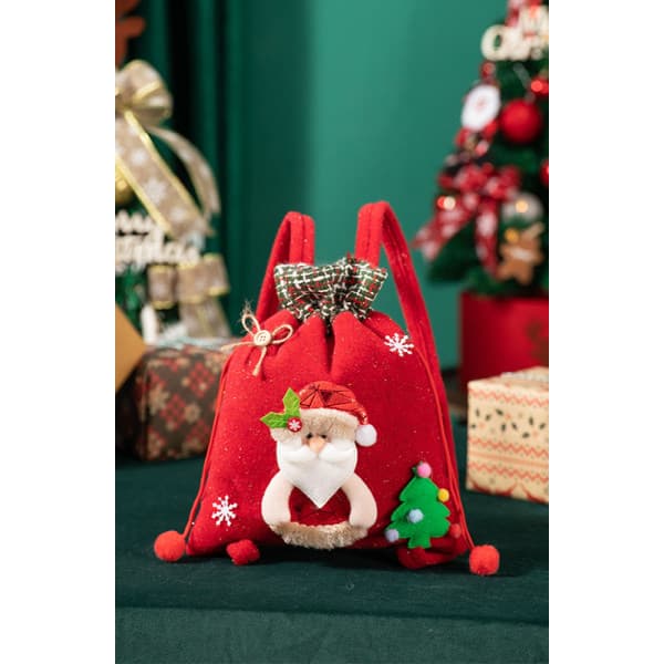 IC Jul Store stofposer Madposer Genanvendelig gavepose