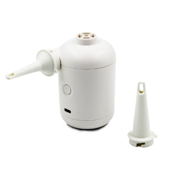 IC Vit mini sähköpumppu, USB kannettava leirintä sähköiset ilmapumput, nopea täyttö ja tyhjennys, 3 suutinta ilmauimaleluille