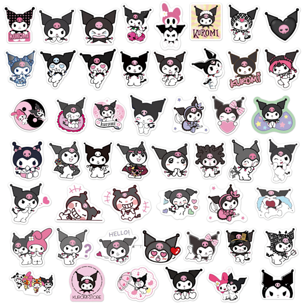 50 Kuromi-tarraa