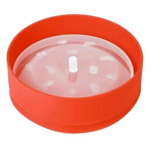 IC Popcorn Skål Silikon Vikbar Orange