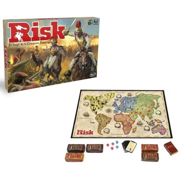 Hasbro Spill - Klassisk Risk Utgave