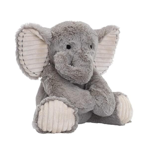 IC Jungle Safari Grå plysch elefant bamse legetøj