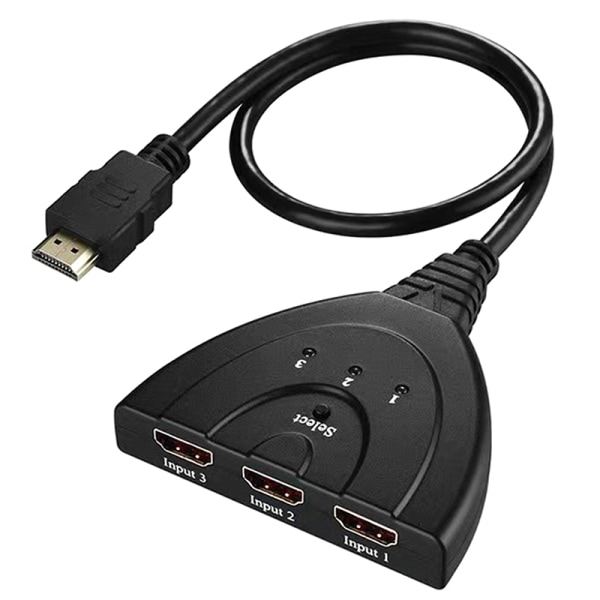 IC 4K*2K 3D Mini 3 Port HDMI-yhteensopiva 1.4 kytkin 4K Switcher HD