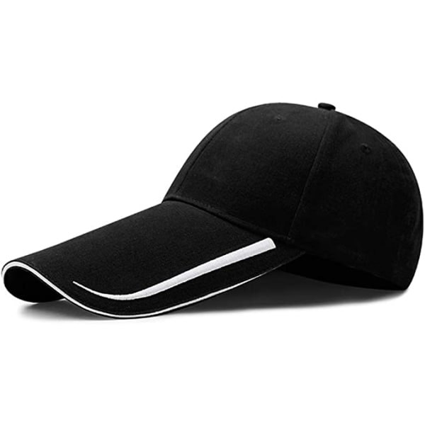 IC NOE Extra pitkä Visir-pesucotton-baseball-lippis