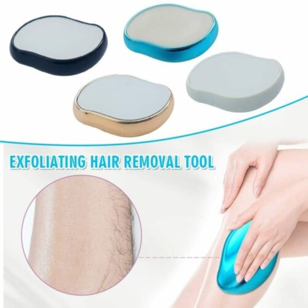 Smærtfri fysisk hårborttagning Epilator Crystal Hair Eraser gull IC
