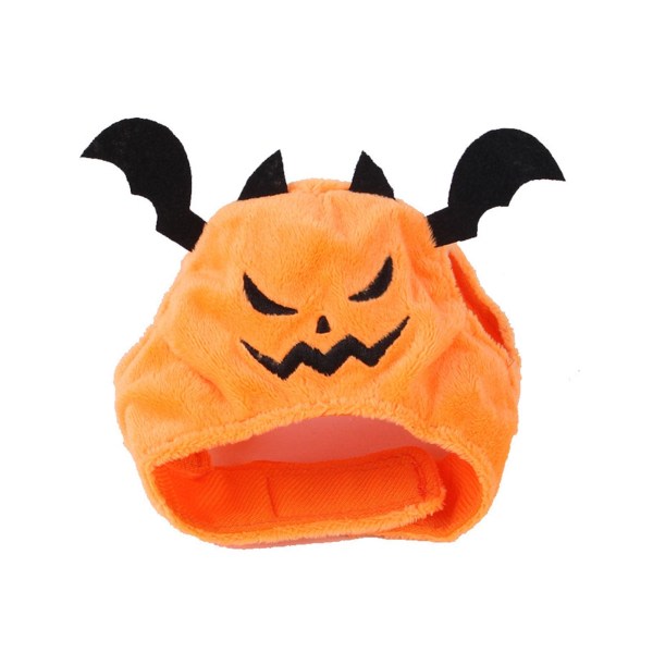 IC Söt Pumpahatt Halloween Katt Bat Hatt Klä upp Huvudbonad Sm orange One-size