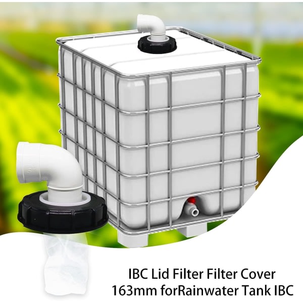 IC IBC-låsefilter, nylontvättbar IBC-tanklås med lås, IBC-tanktil