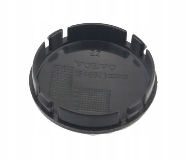 4-pakning - Volvo Senterdeksler / Nav Emblem - Bi 70 64mm Äldre