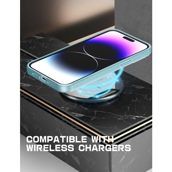 IC För Apple iPhone 14 Pro max magnetiskt puhelinfodral ja stativ Purple iPhone14 Pro Max
