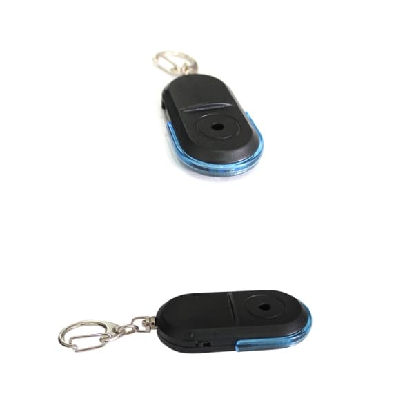 Røstsensor LED-nøglefinder med 2 stk. nøgler mod tabt enhed blå+grøn IC