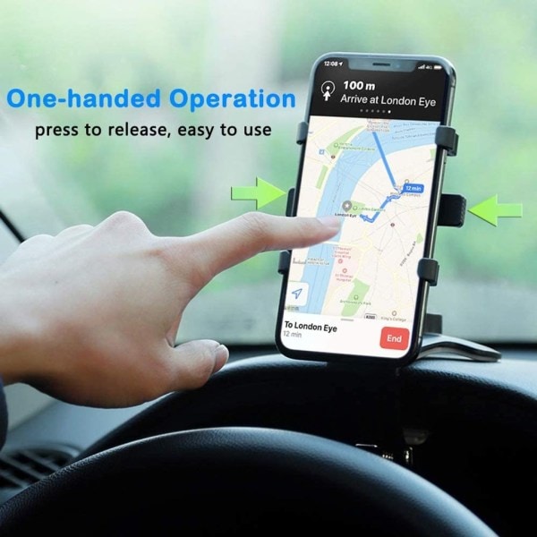 IC Multifunktionsfäste för bilmobiltelefon, bilinstrumentbräda, bilnavigationsfäste