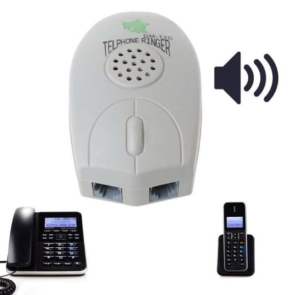 IC Forstærker Hurtig telefon Bell Ringer Ekstra høj telefonring