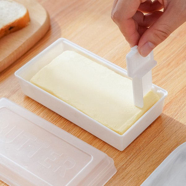 IC Smörrätt Smör Färskhållningslåda Med ter Slicer Bänkskiva