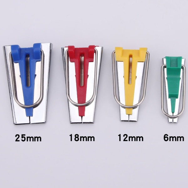 IC 4 stk. Bias Tape Maker Kit for Sybinding