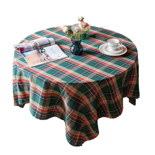 IC Høst duk firkantet julepledd duk rynke 60cm*60cm