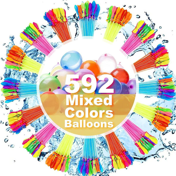 Selvforseglende Vandballoner 592 stk