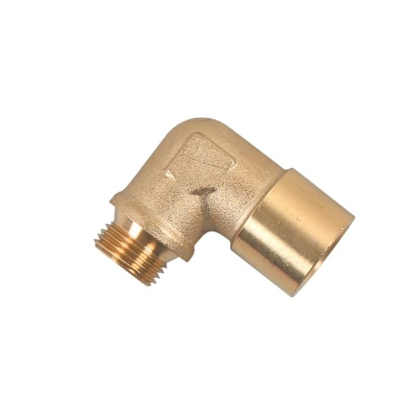 IC 90° mässings syrgassensor adapter felljusskärm M18 * 1,5