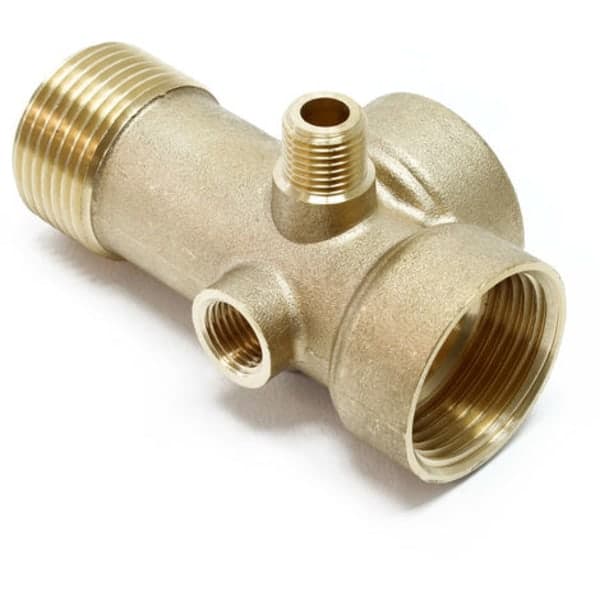 IC 5-veis messingbeslag DN25 1 DN13 1/4 blåstank trykkbeholder