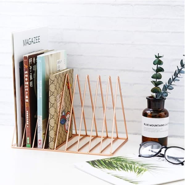 IC Triangelfilhållare, modern arrangör, 2 st tidningsmapp