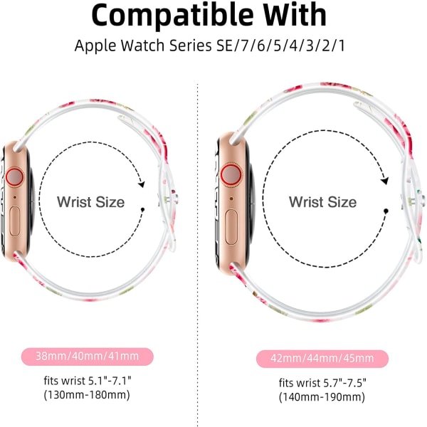 IC Band kompatibel med Apple Watch 38/40/41 mm