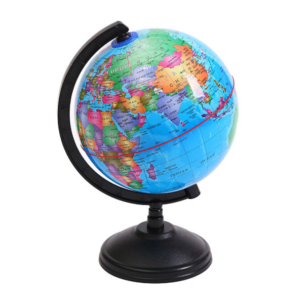 IC Verdensklode model til skrivebordet sfære og globe verdenskort 10.6cm