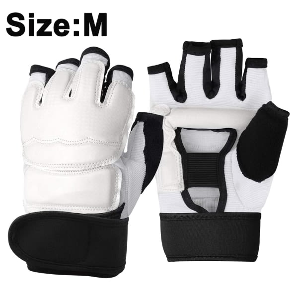 IC 1 par Punch Bag Taekwondo Karate Handskar för Sparring Kampsport Boxning Träning-M