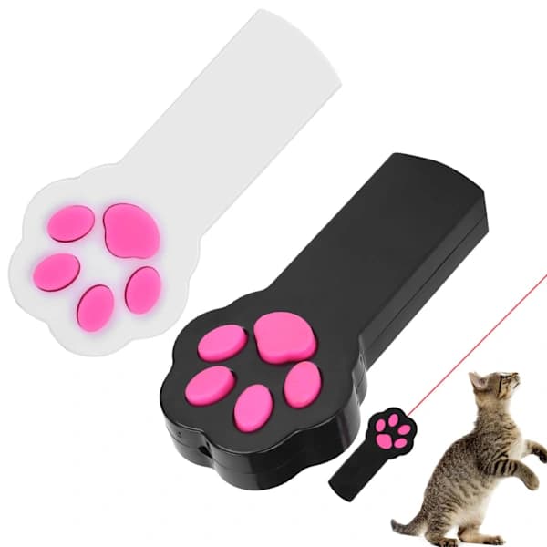 2nd Cat Toy Red Laser Pointer Interactive Training Toy Hunting Projector Pet Toy