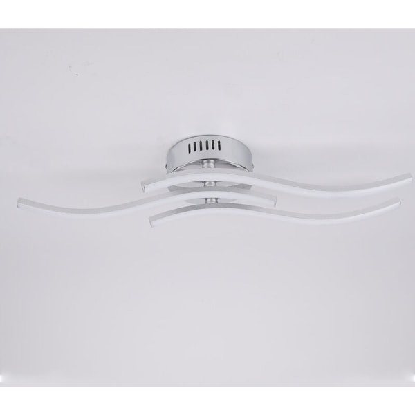 IC Wave Loftlampe Enkel moderne soveværelseslampe (varmt hvidt lys)