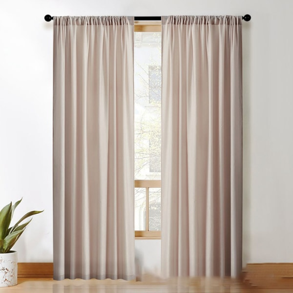 IC Transparent gardin grå