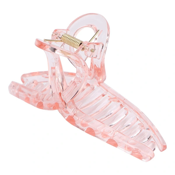 Mode Hårklemme til kvinder Enkelt Elegant Stylingtilbehør Pink