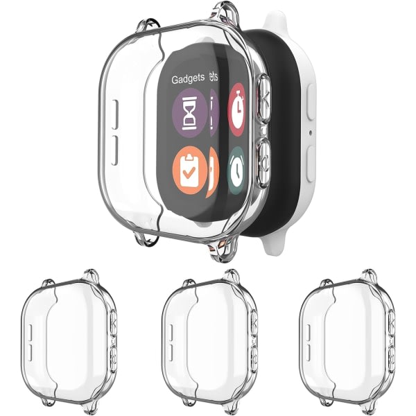 3-pack skärmskydd kompatibel för Gizmo Watch 2 case för barn, IC