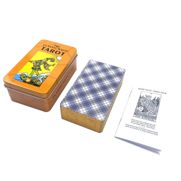 Iron Box Rider Waite Tarot Card Prophecy Party Game m/Manual