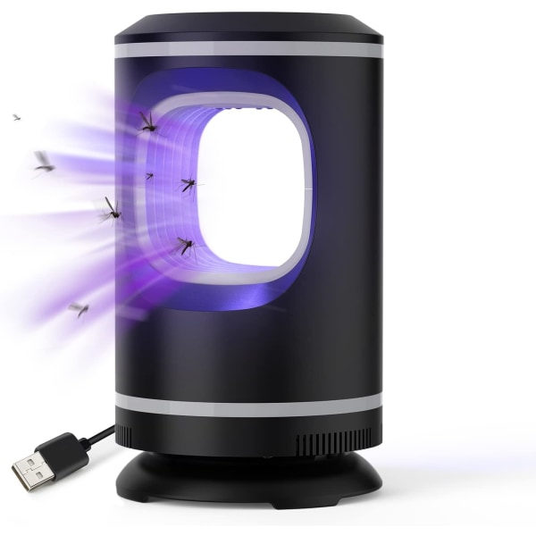 IC Myggfelle, Myggdreperlampe Fysisk UV, Sikker, Giftfri, Lydløs