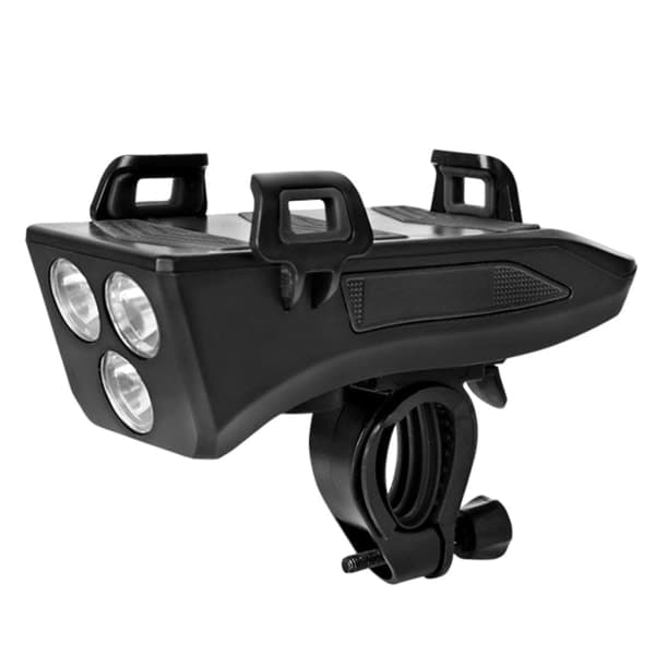 IC 4-i-1 cykelhornlys med telefonholder