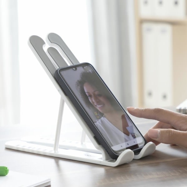 IC Laptopstativ med åbent design - Justerbar Hvid