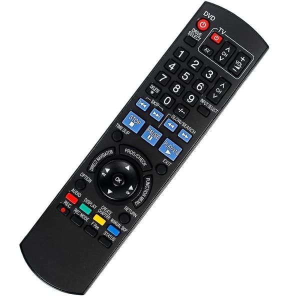 IC ny fjernkontroll for Panasonic N2QAYB000134 Blu-ray DVD-spiller Controller