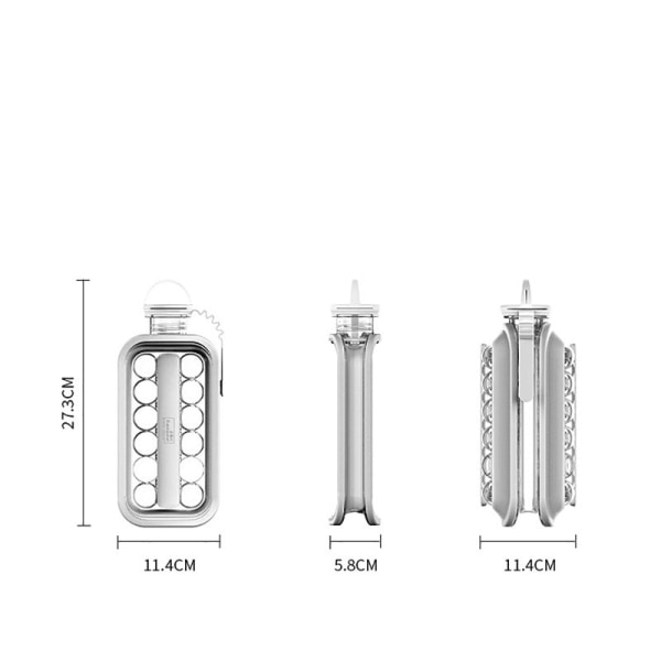 Isbitform, isbitform og silikone 14 rum