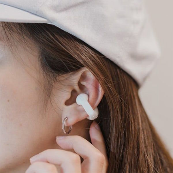 IC För Sound Earcuffs Upgrade Pro Ørepropp Trådløs Bluetooth Ørepropp Hvit