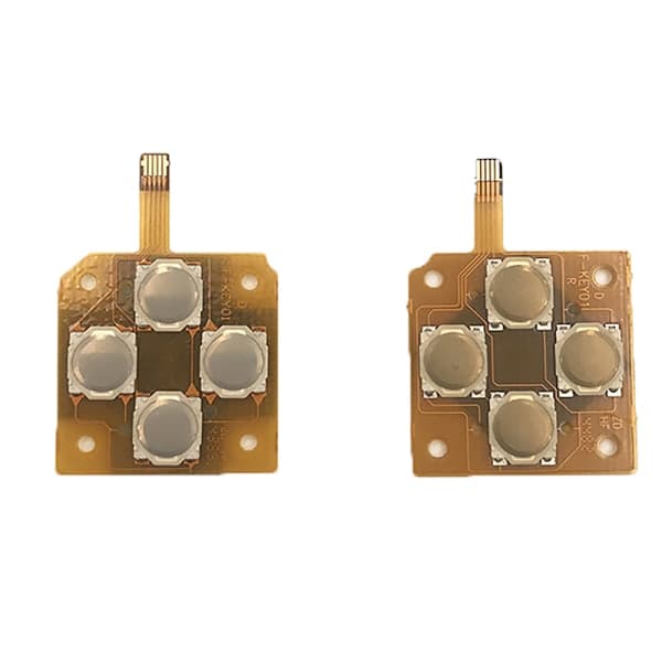 IC 3DS XL Controller D Pads Metal Snap PCB Board-knap Ledende Ny 3DS XL