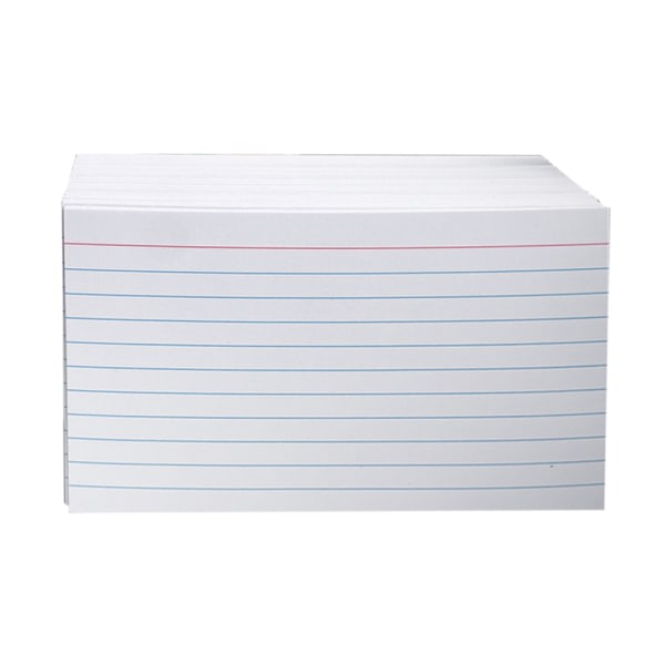 IC Farvede Indexkort Delere 3x5 tommer Flikkort Ruled Note Card Delere Foret mønstre Flashcards Studiekort null - C