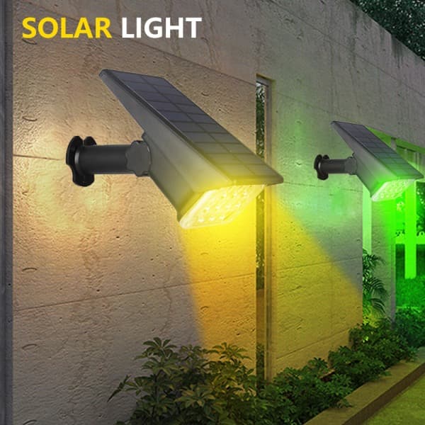 IC IP65 Vandafvisende Solcellelys Justerbar Solar Spotlight