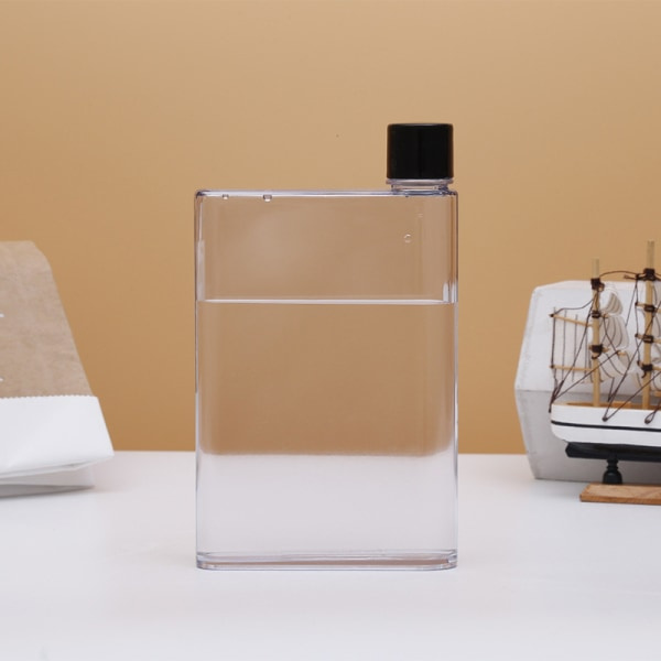 IC 420 ml platt vattenkokare Kreativ smal platt vattenflaska