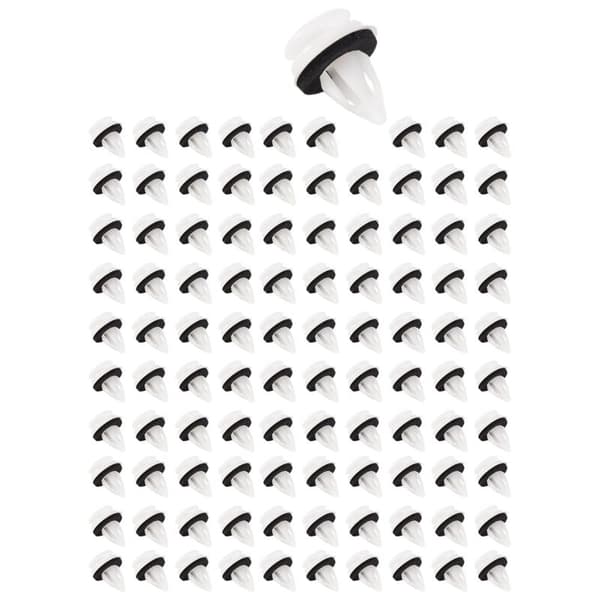 100 stk. 51418224768 Plastnagleklemme Passer for E46 E53 E90 E91 E70 Dørpanel Auto Fester Trim Push Retainer