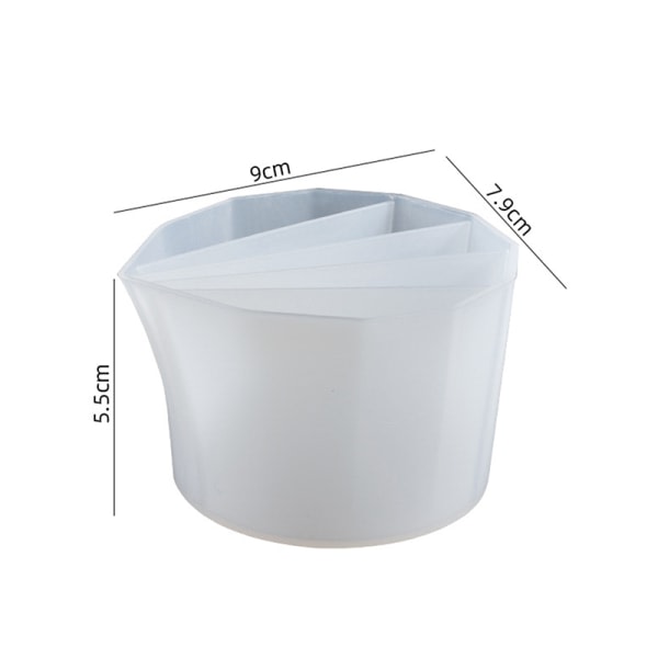 IC Silikonepoxihartsblandningskoppar Distributionsmätkopp Epo 5 Grids