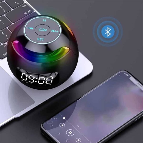IC Digital herätyskello, kello, Kannettavat Bluetooth-kaiuttimet