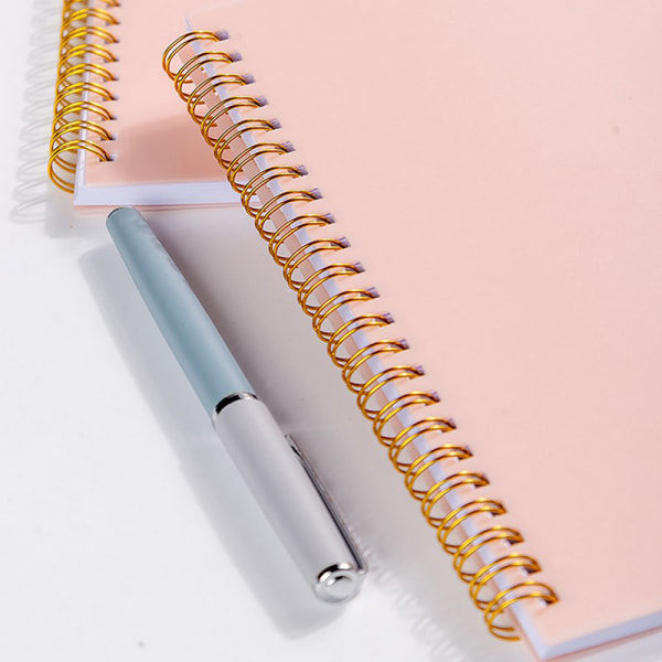IC A5 Agenda Planner Notesbog Dagbog Ugeplanlægger Mål Vane pink