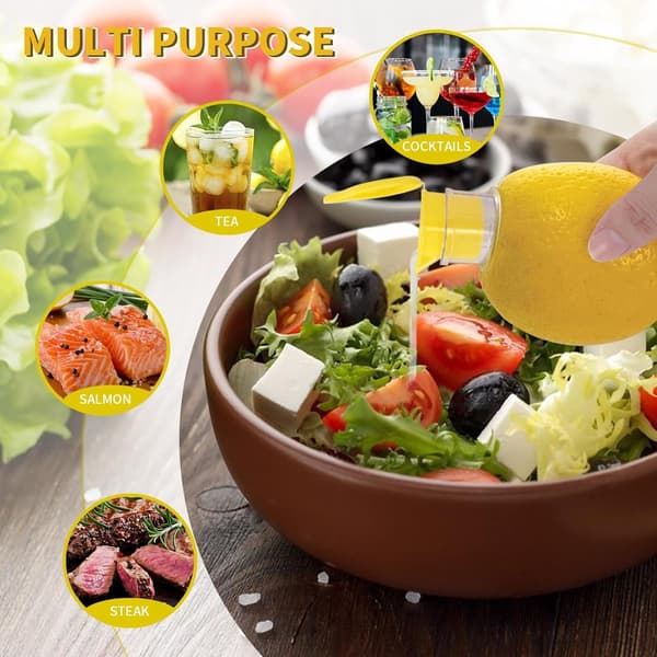 Citrus Juicer - 2 Pieces - Manual - Juice Press - Orange Juicer - Lemon Squeezer - Kitchen Utensils - Multifunctional - Practical