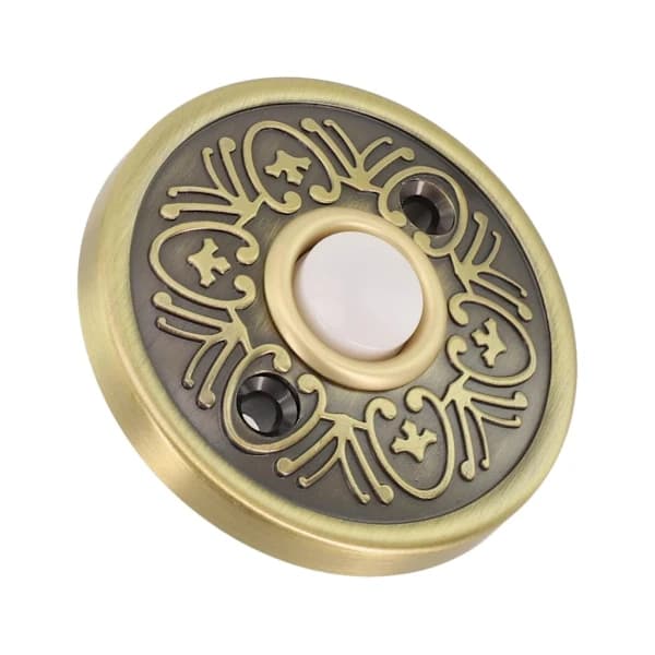 Doorbell Button with LED Lighting, Weatherproof for Home