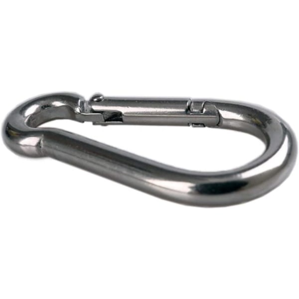 2st M4 karbinhake - Heavy Duty 304 Snap Hook i rostfritt stål IC