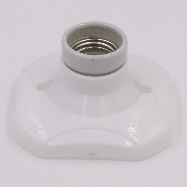 IC Ytmonterad fyrkantig skruvsockel E27 LED-lampsockel för hall/tak/balkongbelysning